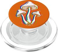 EDM Rave Outfits Festival Electronic Music Trippy Mushroom PopSockets PopGrip for MagSafe