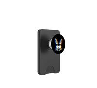 EDM Techno Rave Bunny Trippy Vaporwave Halloween Music Party PopSockets PopWallet for MagSafe