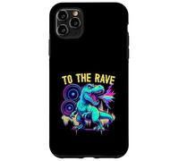 EDM Techno To The Rave Dinosaur Bass Roar Case for iPhone 11 Pro Max