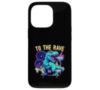 EDM Techno To The Rave Dinosaur Bass Roar Case for iPhone 13 Pro