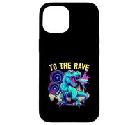 EDM Techno To The Rave Dinosaur Bass Roar Case for iPhone 15