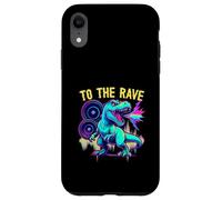 EDM Techno To The Rave Dinosaur Bass Roar Case for iPhone XR
