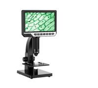 EDM11S Digital Microscope 2000X 7" IPS 12MP 1080P Lab Biological Camera Dual Lens With Remote Control(No Remote Control)