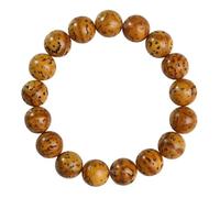 EDMIRIA Tibetan Mala Bodhi Seed Wrist Mala From Bodh Gaya Nepal Phoenix Eye Bodhi Natural Bodhi Bracelets Buddha Beads Hand String Men Women Prayer Japa mala., One Size, Wood