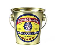 Edmond Fallot Dijon Mustard in 14oz Jar Inside Tin Bucket