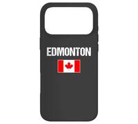 Edmonton Alberta AB Canada Flag Canadian Proud Patriotic Case for iPhone 17 Pro Max