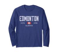 Edmonton Canada Field/Edmonton Alberta Canada Long Sleeve T-Shirt
