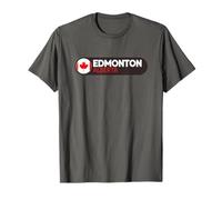 Edmonton Logo Emblem - Edmonton Alberta Canada T-Shirt