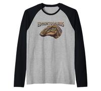 Edmontosauruses Edmontosaurus Raglan Baseball Tee