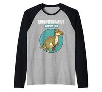 Edmontosauruses Edmontosaurus Raglan Baseball Tee