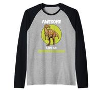 Edmontosauruses Edmontosaurus Raglan Baseball Tee