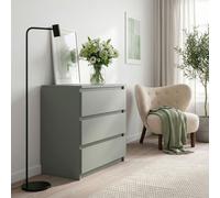 Edmore Chest - 3 Drawer - Wide - Sage Green