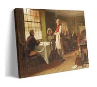 Edmund Blair Leighton-Interesting Strangers Outstanding Works Poster Canvas Painting Wall Art Decorative Picture Prints Modern Decor 08x12inch(20x30cm)