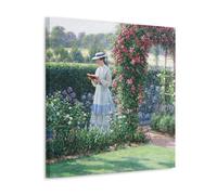 Edmund Blair Leighton Sweet Solitude Wall Art Posters Wall Art Bedroom Prints Home Decor Hanging Picture Canvas Paintings 20x20inch(50x50cm)