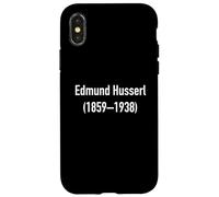 Edmund Husserl (1859-1938) Case for iPhone X/XS
