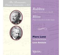 Piers Lane; Leon Botstein: The Orchestra Now - Rubbra & Bliss: Piano Concertos