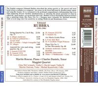 Roscoe:Daniels:Maggini 4Tet - Rubbra: String Quartet No.2