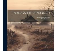 Edmund Spenser Poems of Spenser Paperback Book Edmund Spenser Multicolor