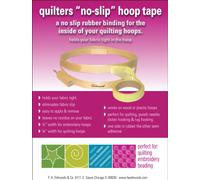 Edmunds 3/4-inch x 3 yd Quilters No-Slip Hoop Tape