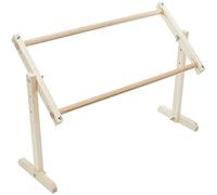 Edmunds Adjustable Table, Wood, Purple, by The Yard