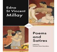 Edna St Vincent Millay Poems & Satires Paperback Book Edna St Vincent Millay Multicolor