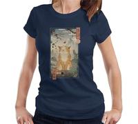 Edo Cat Women's T-ShirtblueM