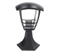 EDO IMMA L/S Outdoor Bollard Light Black 30 cm IP44 Weatherproof - E27 Garden Pathway Lamp - Decorative Standing Post Light for Terrace, Driveways, Walkways