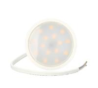 EDO LED Spot Module Insert GARI LED 4,8W 3000K Warm White 500 Lumen 230V, Ultra Flat Contribution ø50x23mm for Recessed Spotlight, 110° Beam Angle, Non-dimmable, GU10/MR16 Replacement Bulbs