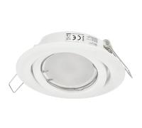 EDO Recessed luminaire Recessed spotlight DAIRA White swivelling Recessed ceiling spot round White Spotlight Ceiling lamp suitable for LED Halogen Recessed ceiling lamp Recessed ceiling spot EDO777298