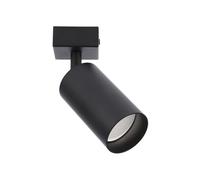 EDO Spotlight Ceiling Light Rotatable GU10 MALGA Black 1 Way Light, GU10 Bulb Base, Black Spot Light Bar Indoor, Adjustable Light Ceiling Spot Lamp for Kitchen Bedroom Hallway, Bulb Not Included