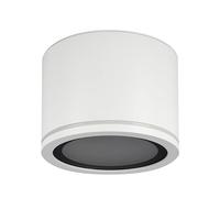 EDO Surface-Mounted Spotlight IP54 Ceiling Spot Matt White Flat & Round - Ø90*60mm Ceiling Light, Downlight for Bathroom Waterproof, Spotlight Ceiling Lamp Aluminum - no Incl. Replaceable LED GX53