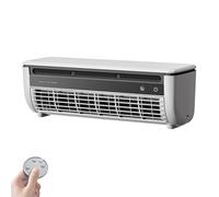 Edon Mini Portable Air Conditioner, Portable Wall Mounted No Window Ductless AC Unit, Small Quiet Cooling Fan for Bedroom, Office, Home, Kitchen, Camping and Indoor Outdoor Personal Use (Grey)