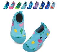EDOTON Water Shoes Kids, Anti-Slip Thickened Sole Beach Shoes Kids Soft Durable Quick Dry Aqua Socks for Beach Swimming Seaside Pool Garden（Unisex）