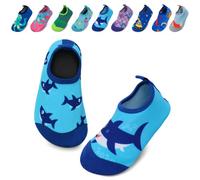 EDOTON Water Shoes Kids, Anti-Slip Thickened Sole Beach Shoes Kids Soft Durable Quick Dry Aqua Socks for Beach Swimming Seaside Pool Garden（Unisex）