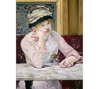 Edouard Manet Plum Brandy Art Print Canvas Premium Wall Decor Poster Mural