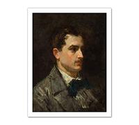 Edouard Manet Portrait Of Antonio Proust Large Framed Art Print Poster Wall Decor 18x24