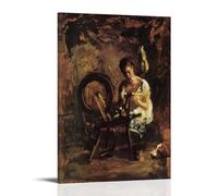 Édouard Manet（The Artist at His Easel ） Wall Art Posters Room Aesthetic Print Art Wall Painting Canvas Modern Bedroom Decor 24x36inch(60x90cm)