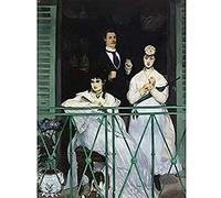 Edouard Manet The Balcony Unframed Wall Art Print Poster Home Decor Premium