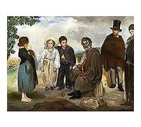 Edouard Manet The Old Musician Unframed Wall Art Print Poster Home Decor Premium