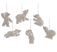 Edouard the Polar Bear, H 8.5 cm, White