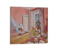 Edouard Vuillard Madame Hessel Dans La Chambre Rose Poster Canvas Wall Art Prints Poster Photo Picture Painting Posters Room Decor 28x28inch(70x70cm)