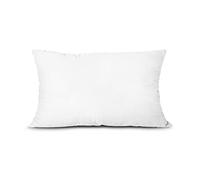 EDOW Throw Pillow Insert, Lightweight Soft Polyester Down Alternative Decorative Pillow, Sham Stuffer, Machine Washable. (White, 12x20)