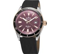 EDOX Analog 80131-357RNRC-VIO, Pink, Strip