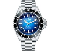 Edox SkyDiver Neptunian 80120-3NM-BUIDN - Man - 44 mm - Analogue - Automatic - Sapphire Glass Blue/Iced Blue 21 mm