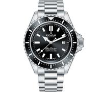 Edox SkyDiver Neptunian Black 80120-3NM-NIN - Man - 44 mm - Analogue - Automatic - Sapphire Glass Black 21 mm