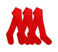 Edozos Pack of 3 Kids Girls Cotton Rich Uniform School Tights Warm, Soft, Durable Tights for Girls Comfortable,Stretchable & Breathable Schoolwear (UK, Age, 12 Years, 13 Years, Regular, Red)