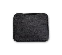 Edozos Slim Leather Credit Card Holder for Men & Women | Genuine Soft Milled Leather Wallet | Holds 12 Cards & Cash | RFID Blocking | ID Window & Card Slots