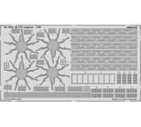 EDP481052 - Eduard Photoetch 1:48 - B-17F engines (HKM)