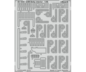 EDP491044 - Eduard Photoetch 1:48 - G4M Betty Interior