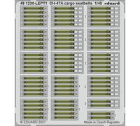 EDP491230 - Eduard Photoetch 1:48 - CH-47A cargo seatbelts (HBB)